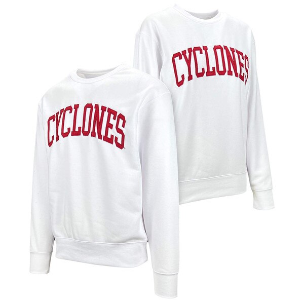 ZooZatz Cyclones White Crewneck